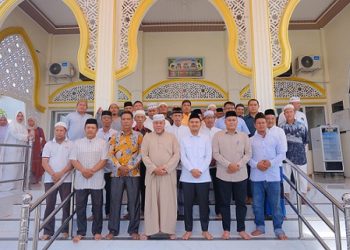 Wali Kota Tanjungbalai, H. Mahyaruddin Salim B. S.E. M.A.P meresmikan peningkatan status Musholla Amaliyyah menjadi Masjid Amaliyyah