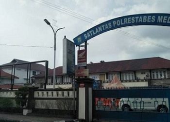 Sat Lantas Polrestabes Medan. (Foto Ist)