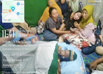 Jenajah YAI disemayamkan dirumah duka