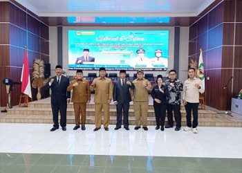 Wali Kota Pematangsiantar Wesly Silalahi SH MKn diwakili Sekda Junaedi Antonius Sitanggang SSTP. MSi melantik tiga Pejabat Administrator dan Pengawas di lingkungan Pemko Pematangsiantar