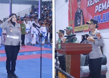 Pembukaan Kejuaraan Karate Kapolres Pematangsiantar Cup Tahun 2025 Meriah