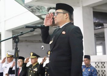 Wakil Wali Kota Tanjungbalai, Muhammad Fadly Abdina pimpin Upacara Peringatan Hari Kesaktian Pancasila tahun 2025