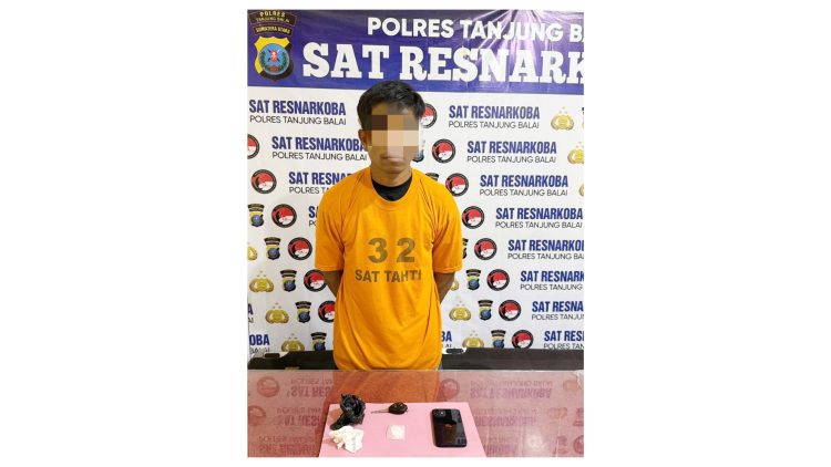 Tersangka K alias I beserta barang bukti