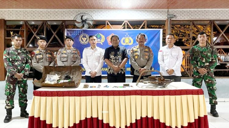 Lapas Tebing Tinggi Bersama TNI dan Polri Gelar Razia, Sejumlah Barang Terlarang Diamankan