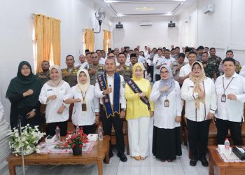 Wali Kota dan Ketua TP-PKK Dikukuhkan Sebagai Ayah Teladan dan Bunda Genre Kota Tanjungbalai
