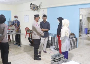 Kapolres Simalungun AKBP Marganda Aritonang, S.H. S.I.K. M.M sidak SPPG