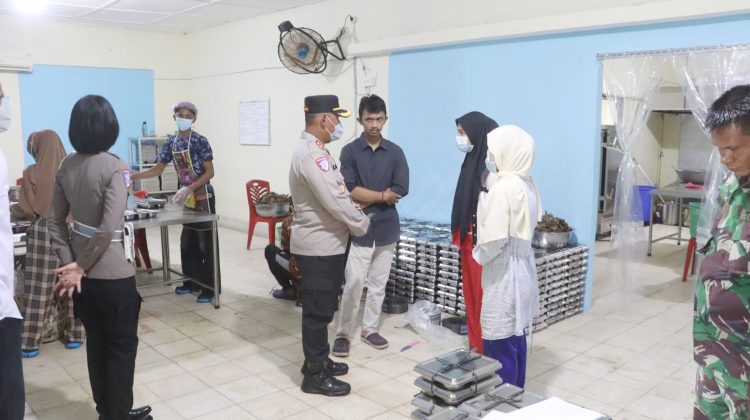 Kapolres Simalungun AKBP Marganda Aritonang, S.H. S.I.K. M.M sidak SPPG