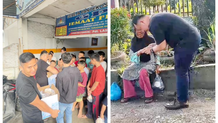 Management Hotel dan Karaoke Anda Pematangsiantar Gelar Baksos kepada Masyarakat Membutuhkan dan Panti Asuhan