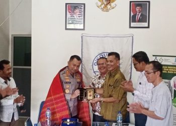 Kapolrestabes Medan, Kombes Pol. Dr. Jean Calvijn Simanjuntak, S.I.K. M.H diulosi Persekutuan Gereja-Gereja Daerah di Indonesia Daerah (PGI-D) Kota Medan