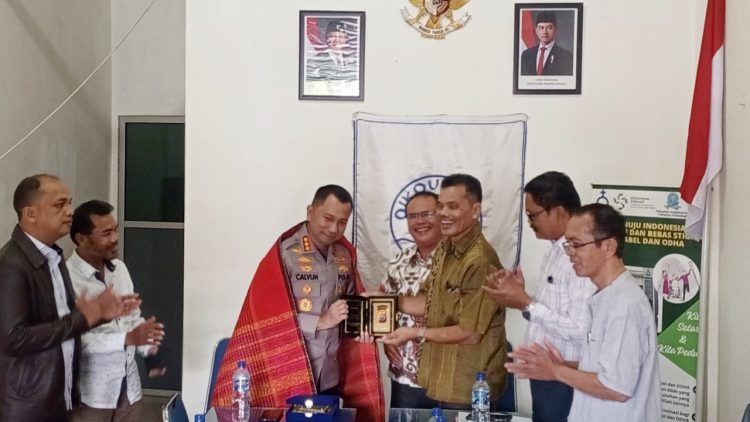 Kapolrestabes Medan, Kombes Pol. Dr. Jean Calvijn Simanjuntak, S.I.K. M.H diulosi Persekutuan Gereja-Gereja Daerah di Indonesia Daerah (PGI-D) Kota Medan