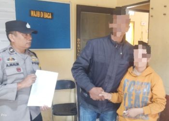 Pasutri GS dan S br P berdamai setelah l di mediasi di Polseķ Siantar Martoba