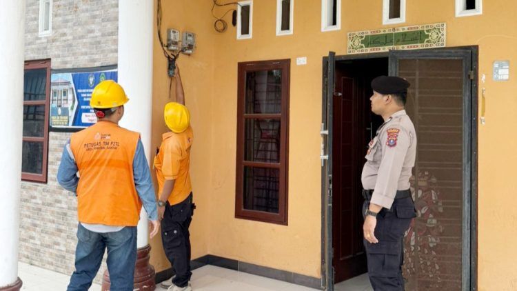 BRIGADIR Brian C. Simamora, SH melaksanakan pengamanan sekaligus pendampingan P2TL