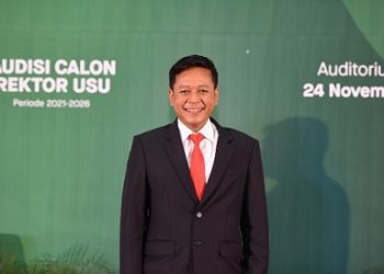 Rektor Universitas Sumatera Utara (USU) Muryanto Amin. (Foto Ist)