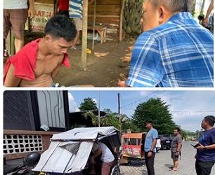 Kasat Narkoba Polrestabes Medan, AKBP Thommy Aruan saat menangkap bandar narkoba sabu di tengah perkebunan sawit Desa Lau Gelunggung, Kecamatan Pancurbatu, Kabupaten Deli Serdang. (Foto Ist)
