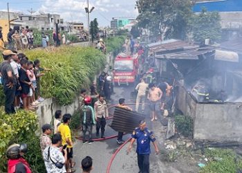 3 Bangunan Semi Permanen di Jalan Bangsal Dilalap Sijago Merah