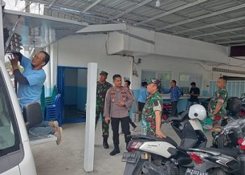 Kapolsek Siantar Timur IPTU Edi J.J. Manalu SH. MH Launching Dapur SPPG Merdeka Mayang Sari Sejahtera