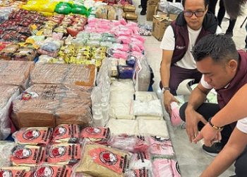 Satuan Reserse Narkoba Polres Metro Jakarta Barat membongkar jaringan narkoba lintas provinsi Jakarta-Medan. (Foto Ist)