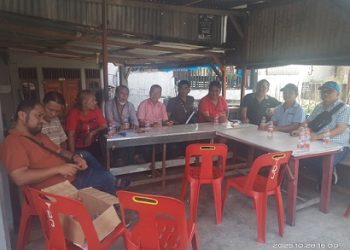 Ketua dan Sekretaris delapan PAC PDI Perjuangan Kota Pematangsiantar