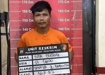 Pelaku curanmor diarea Kampus USU. (Foto Ist)