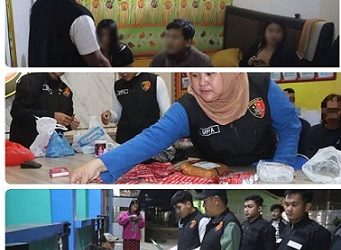 Razia yang dilakukan oleh Polres Tanah Karo. (Foto Ist)