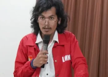 Ketua EK LMND Yuda Cristafari