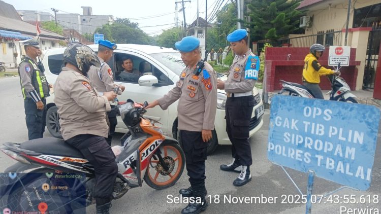 Sipropam Polres Tanjungbalai Gelar Razia Internal