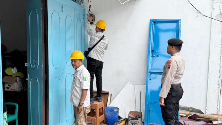 BRIGADIR Brian C. Simamora, SH dampingi P2TL di Pemukiman Masyarakat