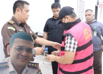 Kadishub Medan, Erwin Saleh (ES) resmi ditahan Kejari) Medan karena diduga korupsi Medan Fashion Festival (MFF) tahun 2024. (Foto Ist)