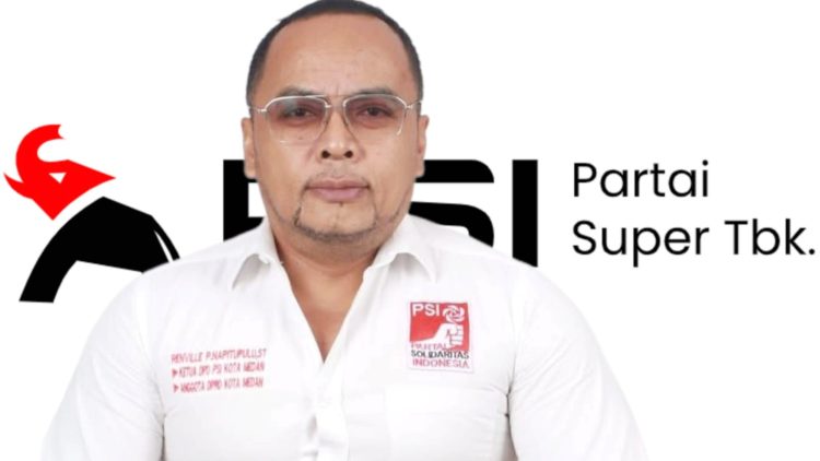 Ketua Fraksi PSI DPRD Kota Medan Renville Pandapotan Napitupulu, ST. (Foto Ist)