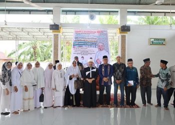 Wakil Wali Kota Tanjungbalai, Muhammad Fadly Abdina, menghadiri kegiatan Safari Dakwah dan Tabligh Akbar yang berlangsung di Aula Masjid Jami’ Issabil