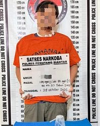 Sat Resnarkoba Polres Pematangsiantar Gercep Gagalkan Pria Asal Simalungun Jual Sabu, Ditangkap di Hotel Alexander Graha