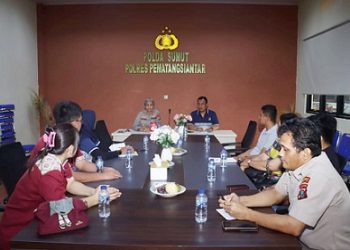 Kapolres Pematangsiantar AKBP Sah Udur Sitinjak SH. SIK. MH pimpin Rakor dengan Supplier SPPG Polres Pematangsiantar