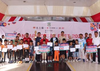 Kapolres Pematangsiantar AKBP Sah Udur T.M. Sitinjak SH. SIK. MH hadir memeriahkan kegiatan Car Free Day