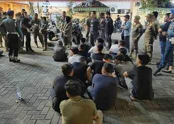 Razia Gabungan di Tempat Hiburan Malam Kota Tanjungbalai