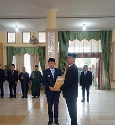 Wali Kota Tebingtinggi H Iman Irdian Saragih SE Lantik Erwin Suheri Damanik jadi Sekda