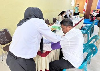 Lapas Tebing Tinggi Gelar Donor Darah dan Pengobatan Gratis