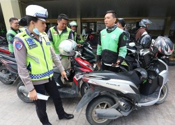 Tilang Polda Sumut. (Foto Ist)