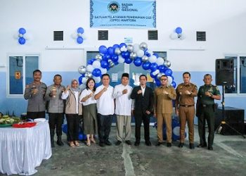 Wakapolres Pematangsiantar Kompol Budiono Saputro, S.H. M.H mewakili Kapolres Pematangsiantar Hadiri Peresmian SPPG Martoba