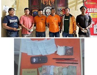 Penulis dan Bandar Judi Togel Teluk Nibung Diringkus Sat Reskrim Polres Tanjungbalai
