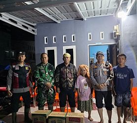 Polsek Perdagangan Respon Cepat Salurkan Bantuan dan Sigap Evakuasi Warga Terdampak Banjir di Bandar Masilam