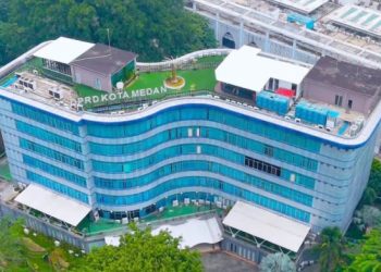 Gedung DPRD Kota Medan. (Foto Ist)