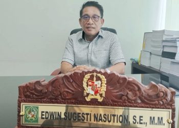 Anggota DPRD Kota Medan, Edwin Sugesti Nasution. (Foto Ist)