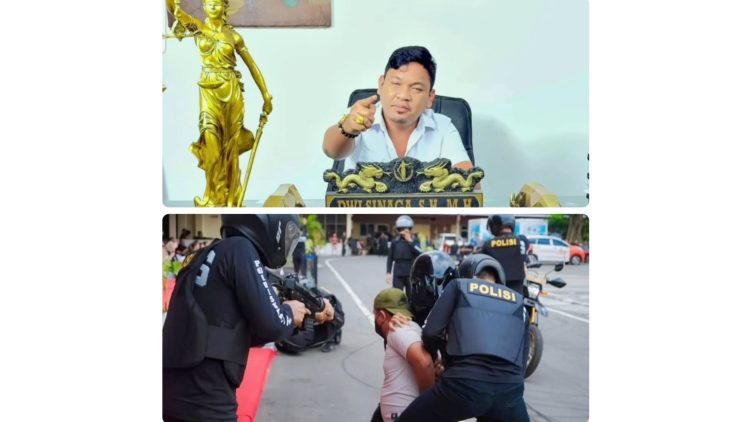 Advokat Dwi Ngai Sinaga - Timsus JCS Polrestabes Medan. (Foto Ist)