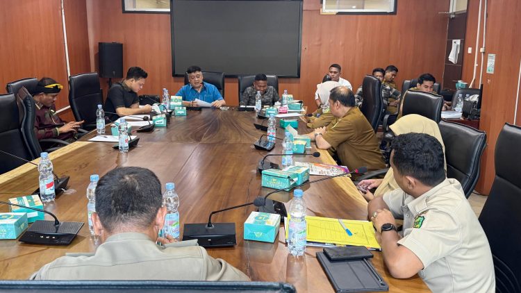 Ketua Komisi 3 DPRD Kota Medan, Salomo TR Pardede saat Rapat Dengar Pendapat (RDP) bersama Bapenda, DPMPTSP dan Satpol PP Kota Medan (Foto Ist )