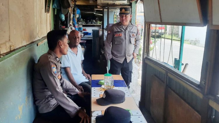 Personil Sat Binmas Sambang Kamtibmas