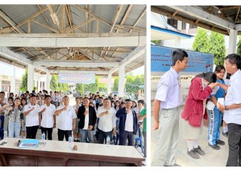 Kasat ResNarkoba AKP Irwanta Sembiring SH. MH sosialisasi Bahaya Narkoba kepada siswa siswi SMA Negeri 3