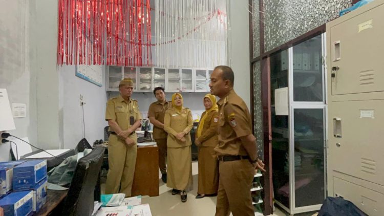 Wali Kota Tanjungbalai, Mahyaruddin Salim Sidak Dinas Kesehatan