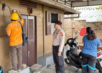 BRIGADIR Brian C. Simamora, SH dampingi pelaksanaan P2TL di Lapbol Atas