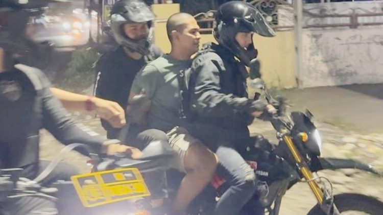 Timsus Jaga Cegah Sigap (JCS) Polrestabes Medan menangkap Bondo pelaku Curas. (Foto Ist)