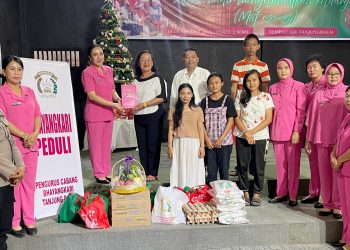 Bhayangkari Cabang Tanjungbalai Berikan Bansos di Panti Asuhan